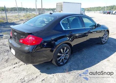 2012 Infiniti G37X Limited Edition из США, поврежденный, VIN JN1CV6AR9CM671844